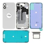 Rear Cover (Pulled) - White, For iPhone 16 Plus