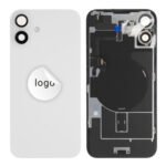 Back Glass (Pulled B) - White, For iPhone 16 Plus