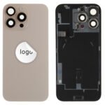Back Glass (Pulled A) - Cream, For iPhone 16 Pro Max