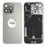 Back Glass (Pulled A) - Grey, For iPhone 16 Pro Max