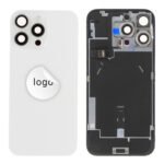 Back Glass (Pulled A) - White, For iPhone 16 Pro Max