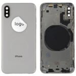 Rear Cover (Pulled) - Silver, For iPhone XS