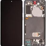 OLED Touchscreen (excl. cam) - Phantom Grey, Galaxy S21; SM-G991B