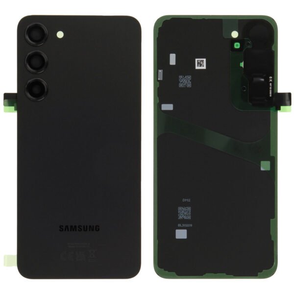 Back Glass - Phantom Black, Galaxy S23 Plus; SM-S916B
