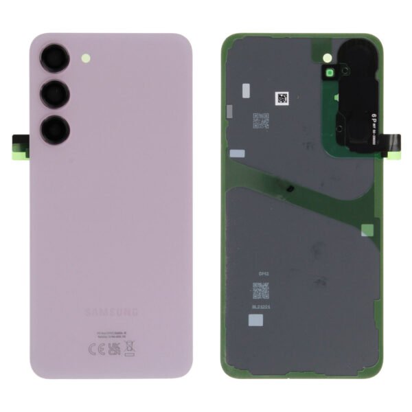 Back Glass - Lavender, Galaxy S23 Plus; SM-S916B