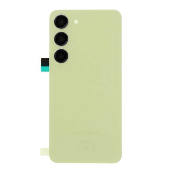 Back Glass - Lime, Galaxy S23; SM-S911B