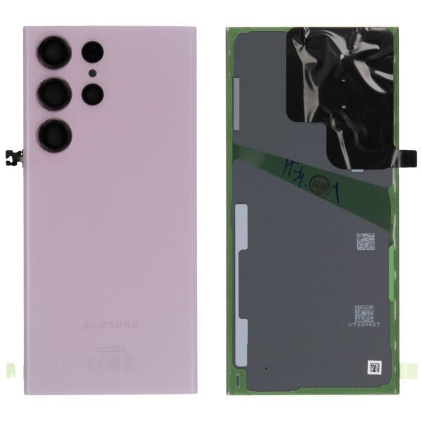 Back Glass - Lavender, Galaxy S23 Ultra; SM-S918B
