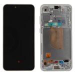 OLED Touchscreen (incl. pre-assembled frame) - White, Galaxy S23 FE; SM-S711