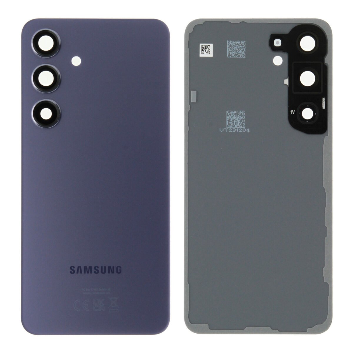 Back Glass - Cobalt Violet, Galaxy S24; SM-S921B - Image 1