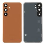 Back Glass - Sandstone Orange, Galaxy S24 Plus; SM-S926B