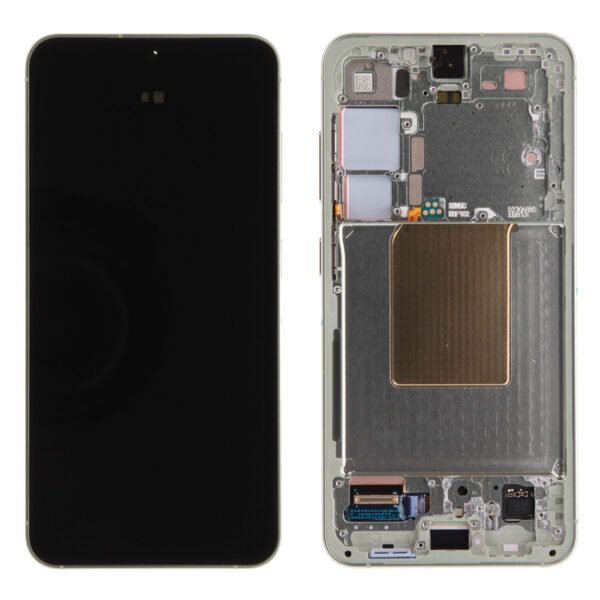 OLED Touchscreen (incl. pre-assembled frame) - Jade Green, Galaxy S24; SM-S921