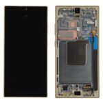 OLED Touchscreen (incl. pre-assembled frame) - Titanium Yellow, Galaxy S24 Ultra; SM-S928