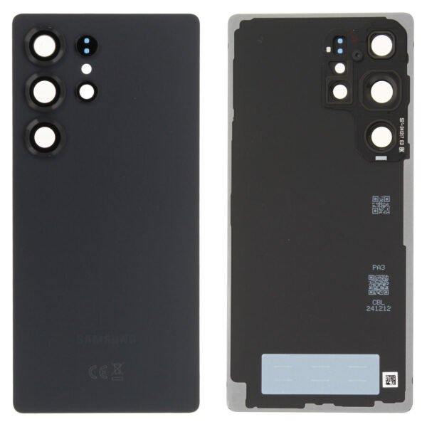 Back Glass - Titanium Jet Black, Galaxy S25 Ultra; SM-S938