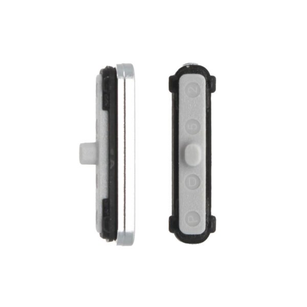 Power Button - Titanium White Silver, Galaxy S25 Ultra; SM-S938