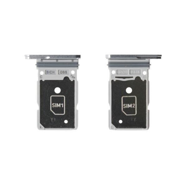 SIM Tray - Titanium White Silver, Galaxy S25 Ultra; SM-S938