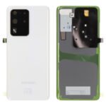 Back Glass - Cosmic White, Galaxy S20 Ultra (5G); SM-G988