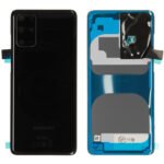 Back Glass - Cosmic Black, Galaxy S20 Plus (5G); SM-G986B