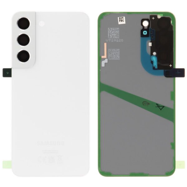 Back Glass - Phantom White, Galaxy S22; SM-S901