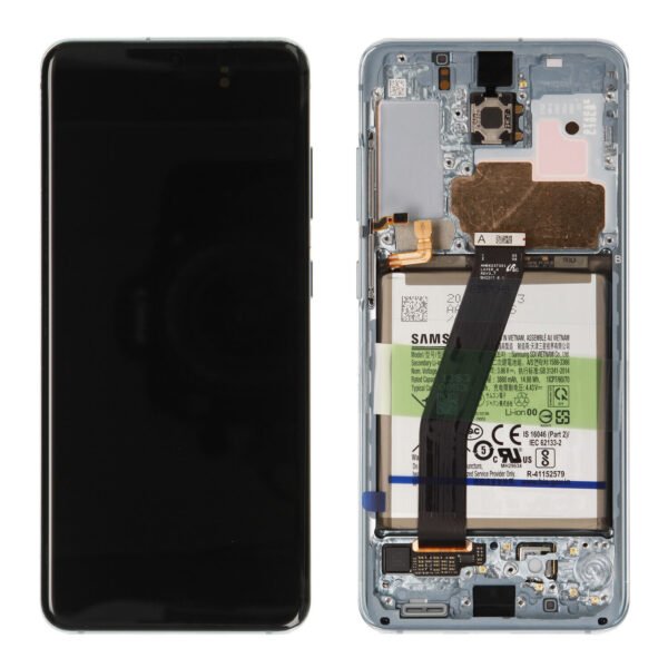 OLED Touchscreen (incl. battery) - Cloud Blue, Galaxy S20 (5G); SM-G980