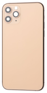 Rear Cover (excl. Logo) - Gold, For iPhone 11 Pro