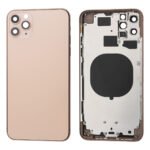 Rear Cover (excl. Logo) - Gold, For iPhone 11 Pro Max