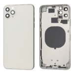 Rear Cover (excl. Logo) - Silver, For iPhone 11 Pro Max