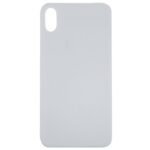 Rear Cover (excl. Logo) - Silver, For iPhone XS