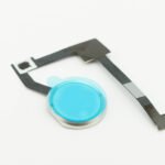 Home Button incl. Flex Cable - Silver, for iPad Air 2